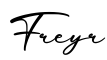 单词Freyr书写