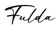 单词Fulda书写