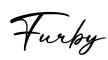单词Furby书写