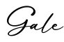 单词Gale书写