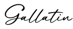 单词Gallatin书写