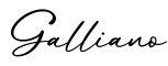 单词Galliano书写
