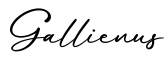单词Gallienus书写
