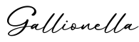 单词Gallionella书写