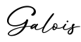 单词Galois书写