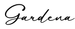 单词Gardena书写