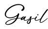 单词Gasil书写