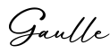 单词Gaulle书写