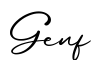 单词Genf书写