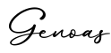 单词Genoas书写