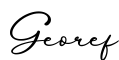 单词Georef书写