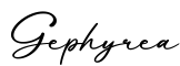 单词Gephyrea书写