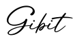 单词Gibit书写