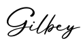 单词Gilbey书写
