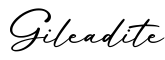 单词Gileadite书写
