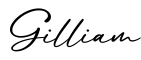 单词Gilliam书写