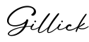 单词Gillick书写