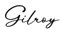 单词Gilroy书写