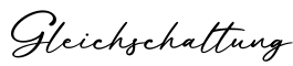 单词Gleichschaltung书写