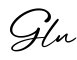 单词Gln书写
