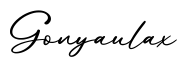 单词Gonyaulax书写
