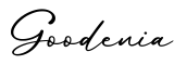 单词Goodenia书写