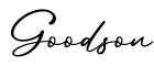 单词Goodson书写