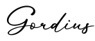单词Gordius书写