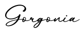单词Gorgonia书写