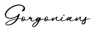 单词Gorgonians书写