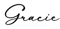 单词Gracie书写