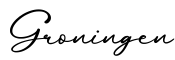 单词Groningen书写