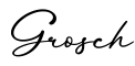 单词Grosch书写
