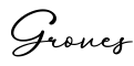 单词Groves书写