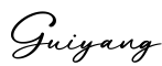 单词Guiyang书写