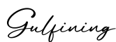 单词Gulfining书写