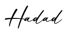 单词Hadad书写