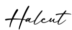 单词Halcut书写