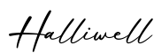 单词Halliwell书写