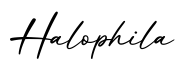 单词Halophila书写
