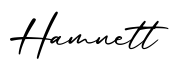 单词Hamnett书写