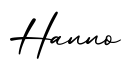 单词Hanno书写