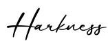 单词Harkness书写
