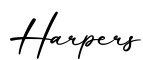 单词Harpers书写