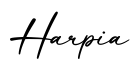 单词Harpia书写