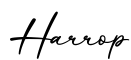 单词Harrop书写