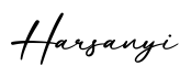 单词Harsanyi书写
