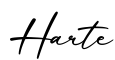 单词Harte书写