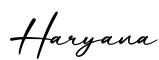 单词Haryana书写