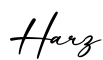 单词Harz书写